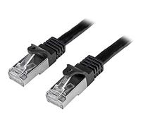 StarTech Cavo Ethernet Cat6 2m Antigroviglio Schermato SFTP, Poe, Nero
