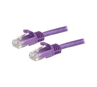 StarTech.com Cavo di Rete Viola Cat6 UTP Ethernet Gigabit RJ45 Antigroviglio - 50cm