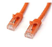 StarTech Cavo Ethernet Cat6 Antigroviglio 1m, Arancione (N6PATC1MOR)