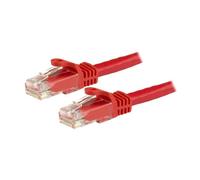 StarTech Cavo Cat6 50cm Antigroviglio 100W PoE Rosso (N6PATC50CMRD) | RJ45, Connessione Gigabit, Categoria 6, Conduttori in Rame, Testato Individualmente, Certificato UL/TIA