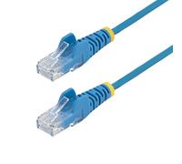 StarTech.com Cavo di rete Ethernet Snagless CAT6 – Patch antigroviglio slim RJ45 1,5 m Blu