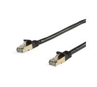 STARTECH Cavo Ethernet CAT6a 5m Nero Oro 10GBase-T 10000 Mbit/s