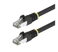 StarTech Cavo Ethernet Cat6a da Esterno 7m S/FTP Nero (C6APATCHUV7MBK) | Resistente ai Raggi UV e agli Agenti Atmosferici, Conduttori 23AWG in Rame Puro, Connettori RJ45
