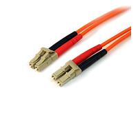 StarTech.com Cavo patch duplex in fibra multimodale 50/125 da 1m, LSZH LC/LC, OM2 (50FIBLCLC1)