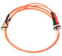 StarTech Cavo patch duplex 50FIBLCST1 fibra multimodale 50/125 1 m LC, ST Arancione