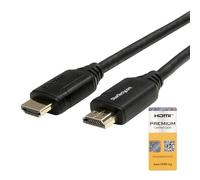 StarTech Cavo HDMI 2.0 Certificato con Ethernet da 50cm, 4K 60Hz, HDR10 | Ideale per monitor UHD, TV e display