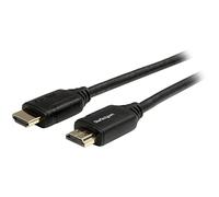 StarTech.com Cavo HDMI 2.0 certificato Premium ad elevata velocità da 3m, Cavo video HDMI ad elevata velocità HD 4K 60Hz HDR10, Cavo HDMI con Ethernet per Monitor UHD, TV, Display, M/M (HDMM3MP)