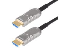 Cavo HDMI StarTech.com Ottico 2.1 Ibrido Attivo [AOC] da 15,2m, CMP, Classe Plenum, in fibra ottica 8K Ultra High Speed 2.1/2.0, 48Gbps, 60Hz/4K 120Hz, HDR10+/FRL/TMDS/eARC (ACTIVE OPTICAL CABLE - HYB