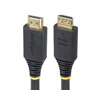 StarTech.com Cavo HDMI ad alta velocità da 5 m con connettori a presa salda, 4K 60 Hz/1440p 144 Hz, 18 Gbps, cavo HDMI 2.0 UHD, guaina TPE
