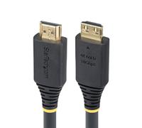 StarTech.com Cavo HDMI 2.0 ad Alta Velocità da 6m con Connettori a Scatto, 4K60Hz/1440p 144Hz; Cavetto HDMI UHD 18Gb in TPE