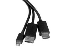 StarTech Cavo HDMI o Mini DP a HDMI, 2m, Passivo, 4K 30Hz (DPMDPHD2HD) | Ingresso Multi-Sorgente, Convertitore Video, Cavo Monitor