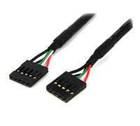 StarTech Cavo Interno USB 2.0 IDC 5 Pin 30cm, Collettore Scheda Madre, F/F | Cavo di prolunga interno, Connettori Femmina/Femmina