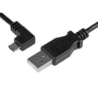 STARTECH Cavo Micro USB Angolato a Sinistra per Carica e Sincronizzazione, 0.5m