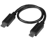 STARTECH - Cavo OTG da Micro USB a Micro USB 2.0, 0,2 m