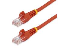 StarTech, cavo patch per CAT 5E con salva connettore integrato e UTP, da 3 m, colore verde rosso Red 9.1 m