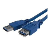 StarTech Cavo Prolunga USB 5Gbps da 1m, USB-A, M/F, Blu (USB3SEXT1M) | Estende la Portata dei Dispositivi USB, Retrocompatibile con USB 2.0