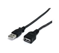 STARTECH Cavo Prolunga USB A Nera 1,8mt Maschio/Femmina 480 Mbit/s