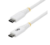 StarTech Cavo Ricarica USB-C a USB-C 240W 1m, Bianco (S2CEPR1MW-USB-CABLE)