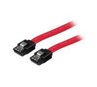 STARTECH Cavo SATA Cavo latching 45 cm Maschio/Maschio Rosso