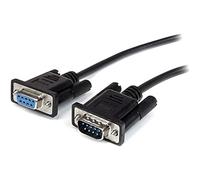 StarTech Cavo seriale diretto RS232 DB9 1 m nero M/F