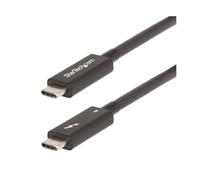 StarTech.com A40G2MB-TB4-CABLE Cavo Thunderbolt 2 m 40 Gbit/s Nero (6FT THUNDERBOLT 4 CABLE - INTEL CERTIFIED TB4/USB4 COMPAT)