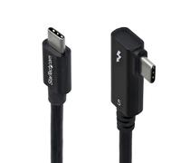 StarTech Cavo Thunderbolt 5 ad angolo retto da 80 cm, 80 Gbps (fino a 120 Gbps), PD 240 W, 8K 60Hz, Cavo Thunderbolt Certificato compatibile TB4 / USB4 / USB-C