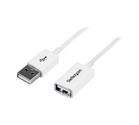 STARTECH Cavo USB 2.0 3m Maschio/Femmina Bianco - Estensore USB A