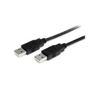 STARTECH cavo USB 2.0 A ad A 1m Maschio/Nero 480 Mbit/s