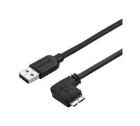 STARTECH Cavo USB 3.0 Cavo USB A a Micro B Slim 50cm Nero