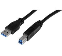 STARTECH - Cavo USB 3.0 da spina A a spina B, 3 m nero