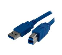 STARTECH Cavo USB 3.0 SuperSpeed per stampante 1m Maschio/Maschio Blu
