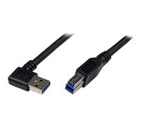 StarTech Cavo USB 3.0 USB3SAB1MRA - SuperSpeed 5Gbps 1 m Angolare destro A a B M/M Nero