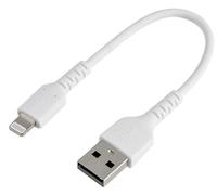 STARTECH Cavo USB-A a Lightning, 15 cm, Bianco