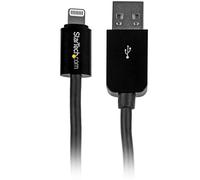 StarTech Cavo USB-A a Lightning 3m, Ricarica e Dati, MFi, Nero (USBLT3MB)