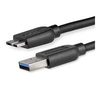 StarTech Cavo USB 3.0 Tipo A a Micro B slim - 2 m - Maschio/Maschio, alta velocità