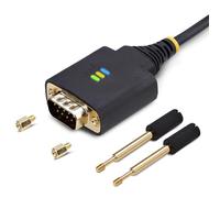 StarTech Cavo USB a Seriale RS232 DB9 30cm, FTDI (1P1FFC-USB-SERIAL) | Indicatori LED di Stato, Viti e Dadi DB9 Intercambiabili