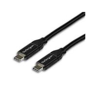 STARTECH Cavo USB C 2 m 2.0 Nero Maschio Plug & Play