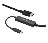StarTech Cavo Video USB-C a DisplayPort 1.2 4K 60Hz HBR2 3m Nero | Adattatore Video per Laptop, Notebook e PC Desktop