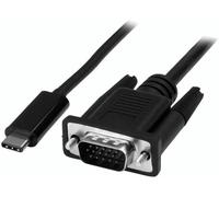 Startech - CDP2VGAMM2MB - Usb-C VGA Maschio Cavo Adattatore, 2m 1920x1200 1080p