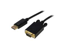 StarTech.Com 10ft DisplayPort to VGA Adapter Cable DP to VGA Black - DisplayPort