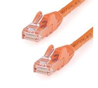 StarTech.com 10m CAT6 Ethernet Cable - Orange CAT 6 Gigabit Ethernet Wire -650MH