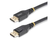 StarTech.com 50ft (15m) VESA-Certified Active DisplayPort 1.4 Cable, DP8K Displa