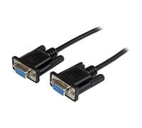STARTECH.COM 1m Black DB9 RS232 Serial Null Modem Cable F/F 3 ft/1 m Singolo