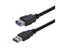 StarTech.com 1m Black SuperSpeed USB 3.0 Extension Cable A to A - Male to Female