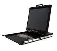 StarTech. Com 1U 20 "Alta Risoluzione Pieghevole Rack Mount LCD Console per 19" Rack