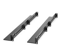StarTech.com Guide Rack 1U a Profondità Regolabile 60-91 cm; Binari Universali per Armadio Rack 19" a 4 Montanti - Kit Guide Rack Dati per Computer HPE ProLiant Dell PowerEdge (UNIRAILS1UB)