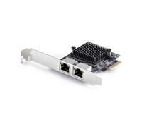 StarTech.com 2-Port 5G Gigabit PCIe Network Adapter Card, PCI Express LAN Card,