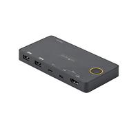 StarTech.com 2 Port Hybrid USB-A + HDMI & USB-C KVM Switch - Single 4K 60Hz HDMI