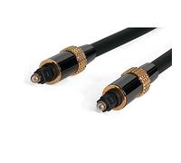StarTech.com 20 ft Premium Toslink Optical (SPDIF) Audio Cable
