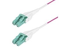 Startech.Com 3M (10Ft) Lc/Lc (Upc) Om4 Multimode Fiber Optic Cable,... NUOVO
